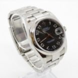 ROLEX Oyster Perpetual Datejust gent's 2007/08 M series wristwatch 36mm. Automatic working signed