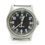 CWC (Cabot Watch Company) gent's Military issue quartz wristwatch 1990 year issued to British Amry