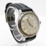 Rare Longines Tre Tacche Case. Gents Vintage 1940s military wrist watch. Hand wind. Working. Tre