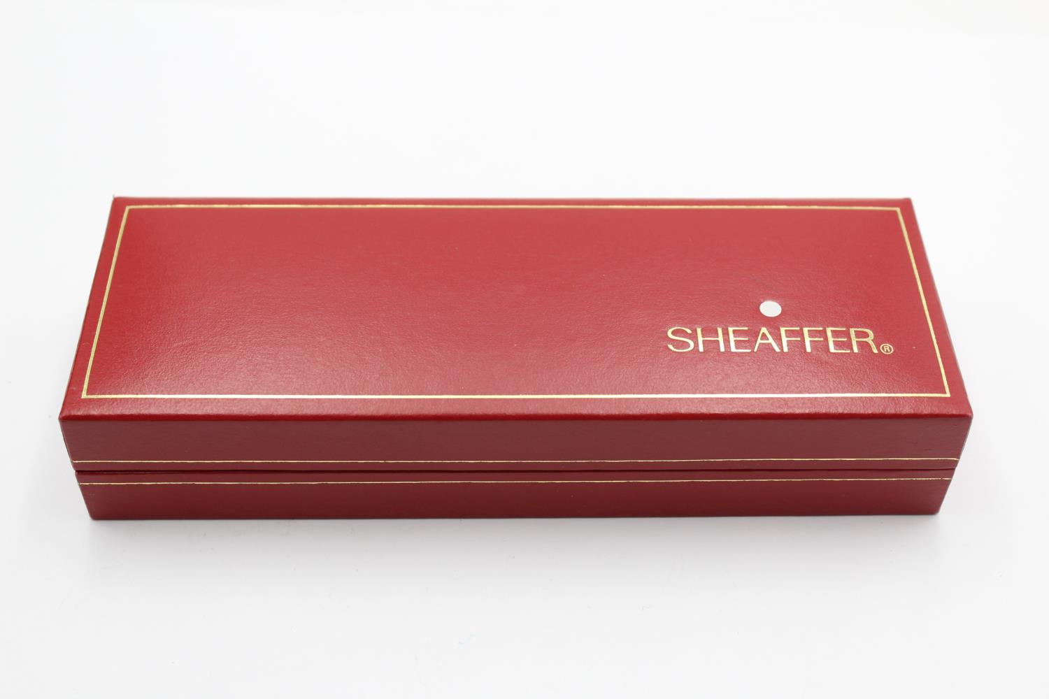 Vintage SHEAFFER Imperial Burgundy FOUNTAIN PEN w/ 14ct Gold Nib WRITING Boxed Vintage SHEAFFER - Bild 7 aus 7