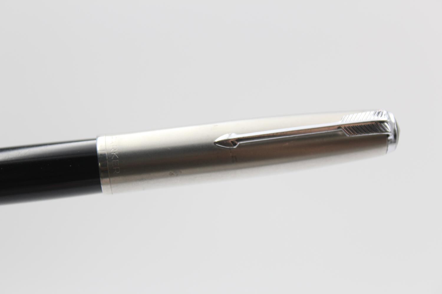 Vintage PARKER 51 Black FOUNTAIN PEN w/ Brushed Steel Cap WRITING Vintage PARKER 51 Black FOUNTAIN - Bild 5 aus 5