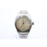 Vintage Gents ROLEX OYSTERDATE Precision Wristwatch Caseback Ref 6094 Vintage Gents ROLEX OYSTERDATE