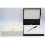 MONTBLANC Meisterstuck Chrome Ballpoint Pen / Biro - CT1462020 WRITING Boxed In previously owned