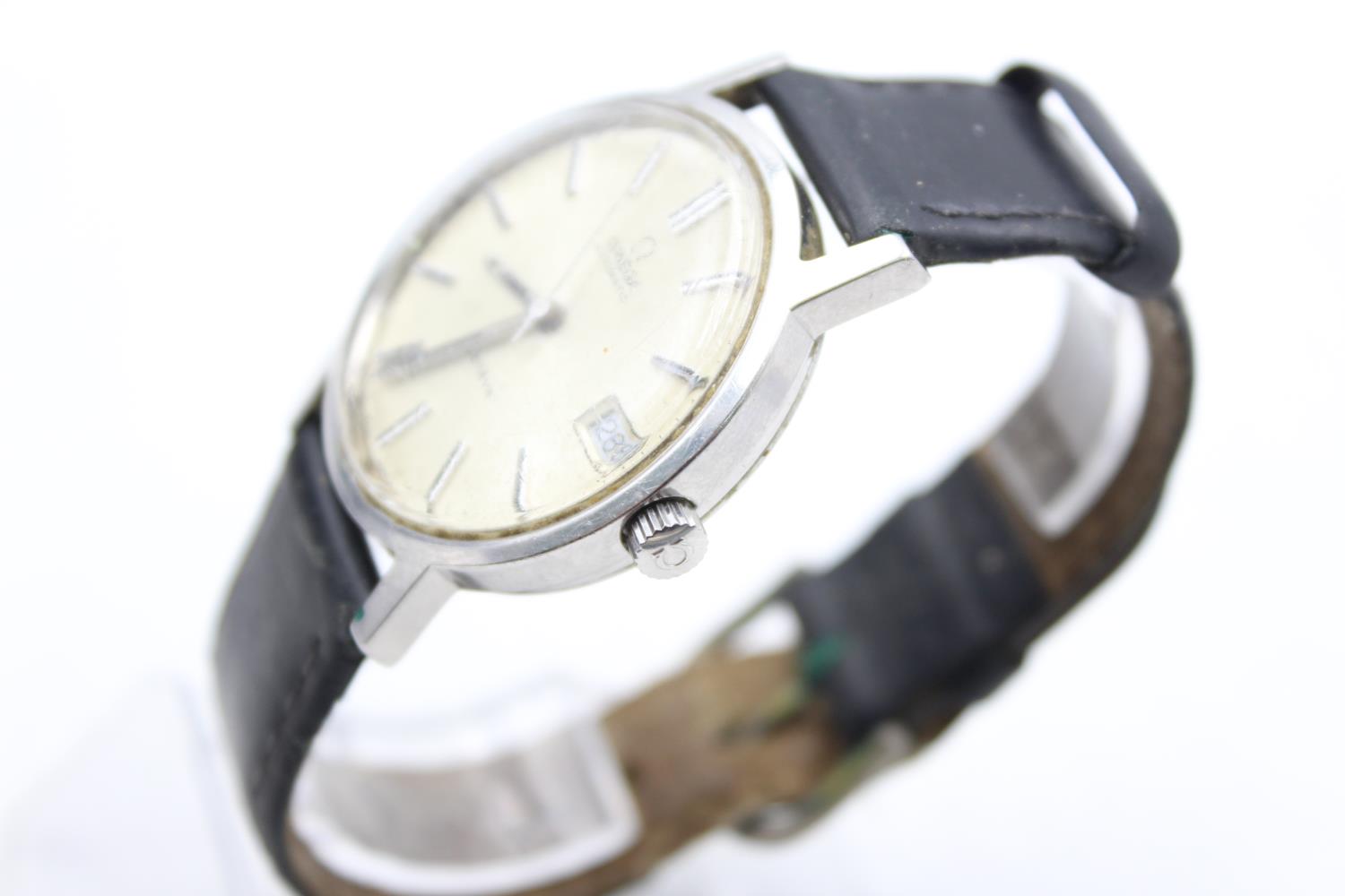 Vintage Gents OMEGA Geneve Stainless Steel Wristwatch Automatic Ref 1660 .163 Vintage Gents OMEGA - Image 3 of 4
