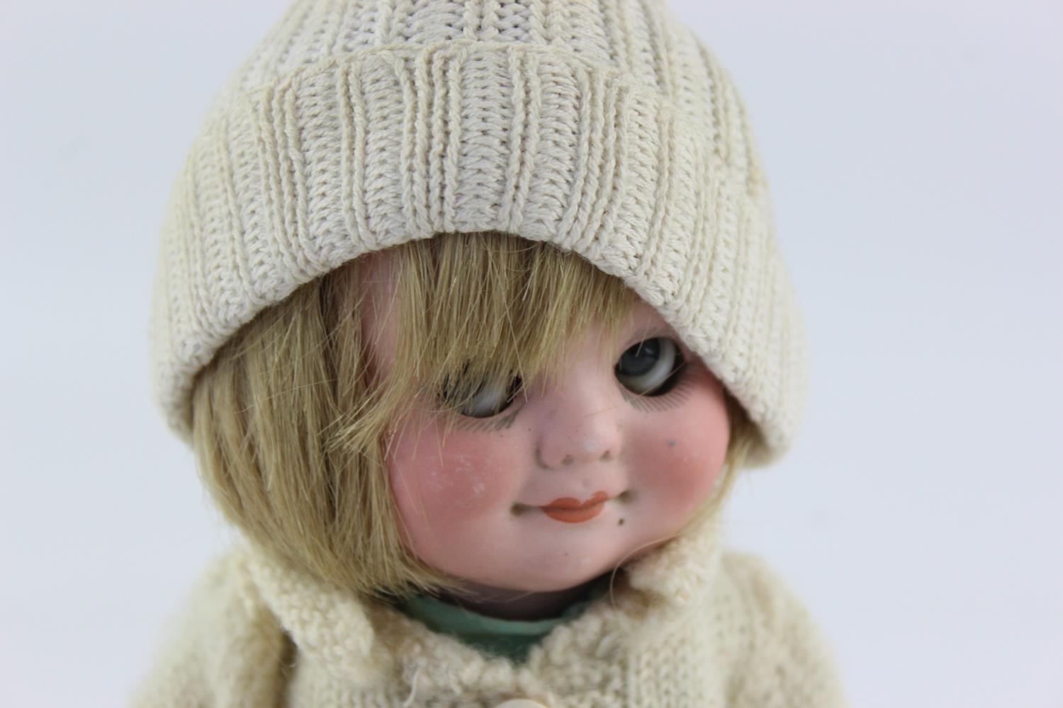 Antique Armand Marseille 323 A 3/0 M Bisque Googly Eye Doll Approx. Height - 25cm Item is in antique - Image 2 of 6