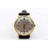 Vintage Gents DOXA 14ct Gold Cased Dress Style WRISTWATCH Automatic WORKING Vintage Gents DOXA