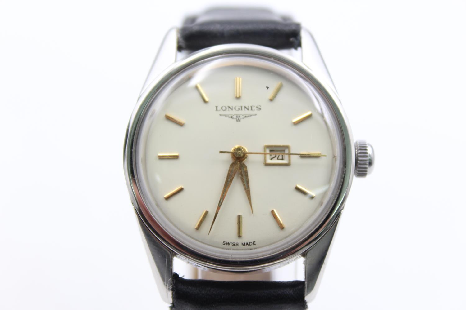 Vintage Gents LONGINES Dress Style WRISTWATCH Hand-Wind WORKING Vintage Gents LONGINES Dress Style - Image 2 of 6