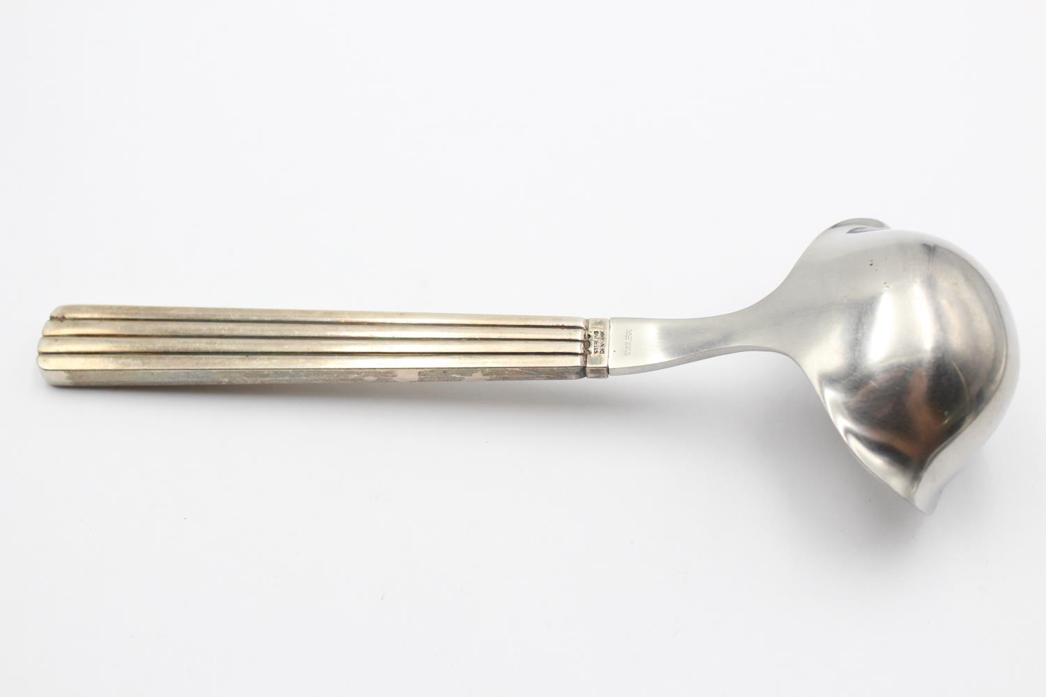 GEORG JENSEN Stamped .925 STERLING SILVER Handled Sauce Ladle (78g) Length - 18cm In previously - Image 4 of 6