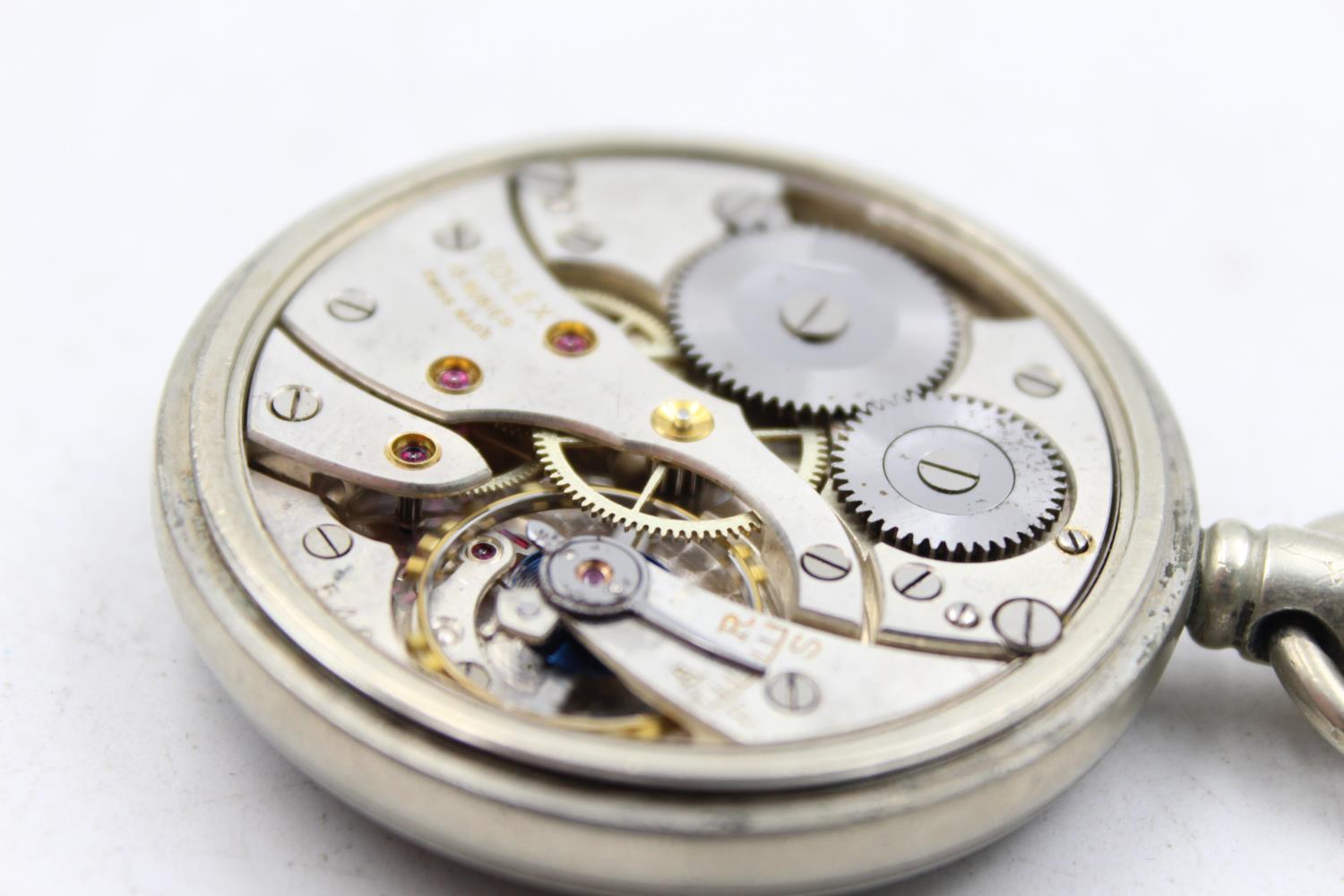 Vintage Gents ROLEX G.S.MK II WWII Military POCKET WATCH Hand-Wind WORKING Vintage Gents ROLEX G.S. - Image 6 of 7