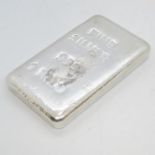 Fine silver 999 1kg bar