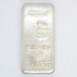 Certified METALOR 1kg silver bar 999 Switzerland with paperwork