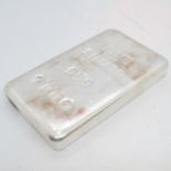 Fine silver 999 1kg bar