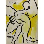 Chagall, Marc (1887 Witebsk - 1985 Saint-Paul-de-Vence) "Dessins pour la Bible" (Für Verve, Band VI