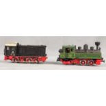 Märklin H0, zwei Loks, 1 x 3087 und 1 x 3146 (in Originalkarton), bei Lok 3087 fehlt ein Rad