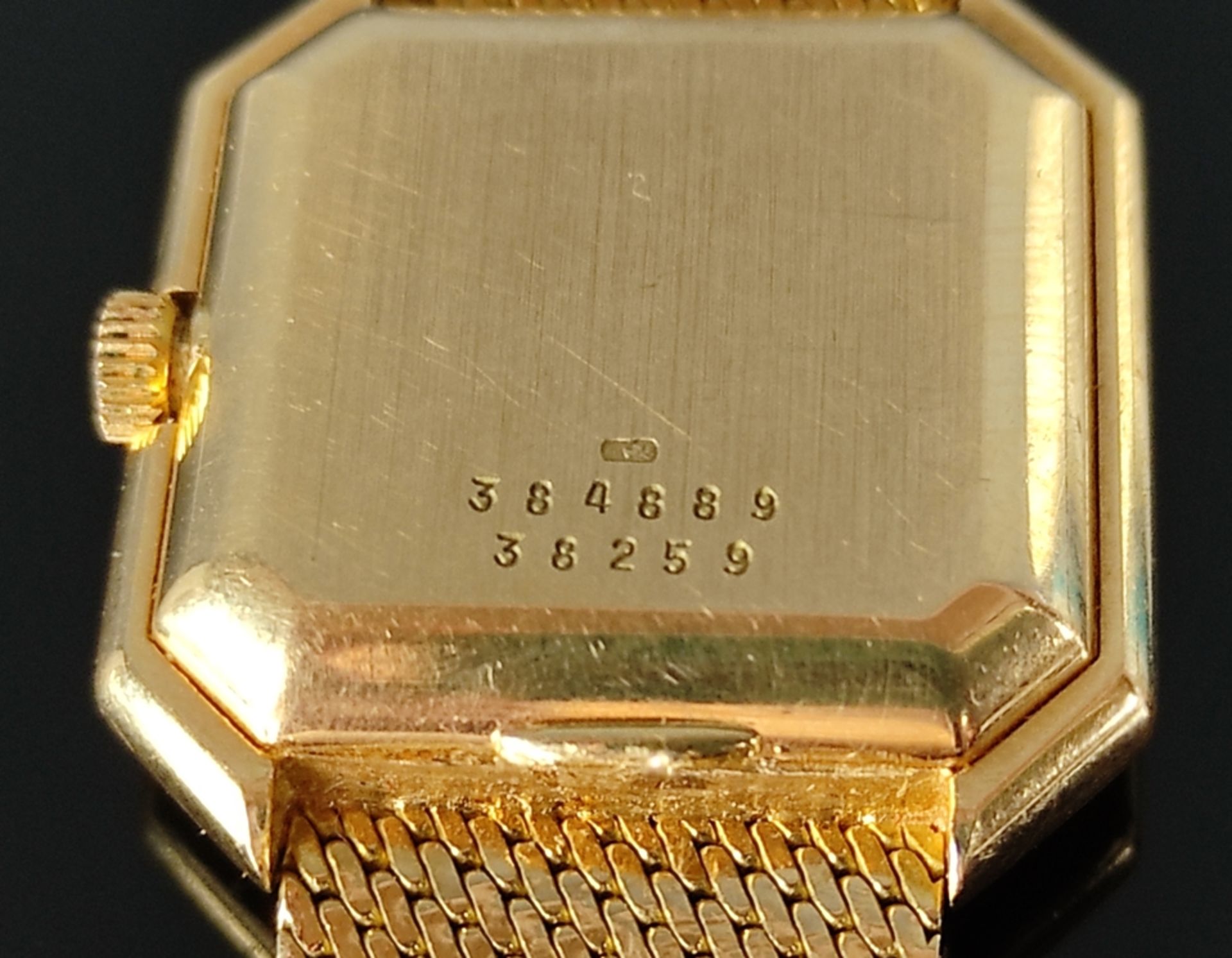 Wristwatch, Baum & Mercier, Geneve / Geneva, octagonal case dial with Roman numerals, 23.3x23.3mm,  - Image 4 of 5