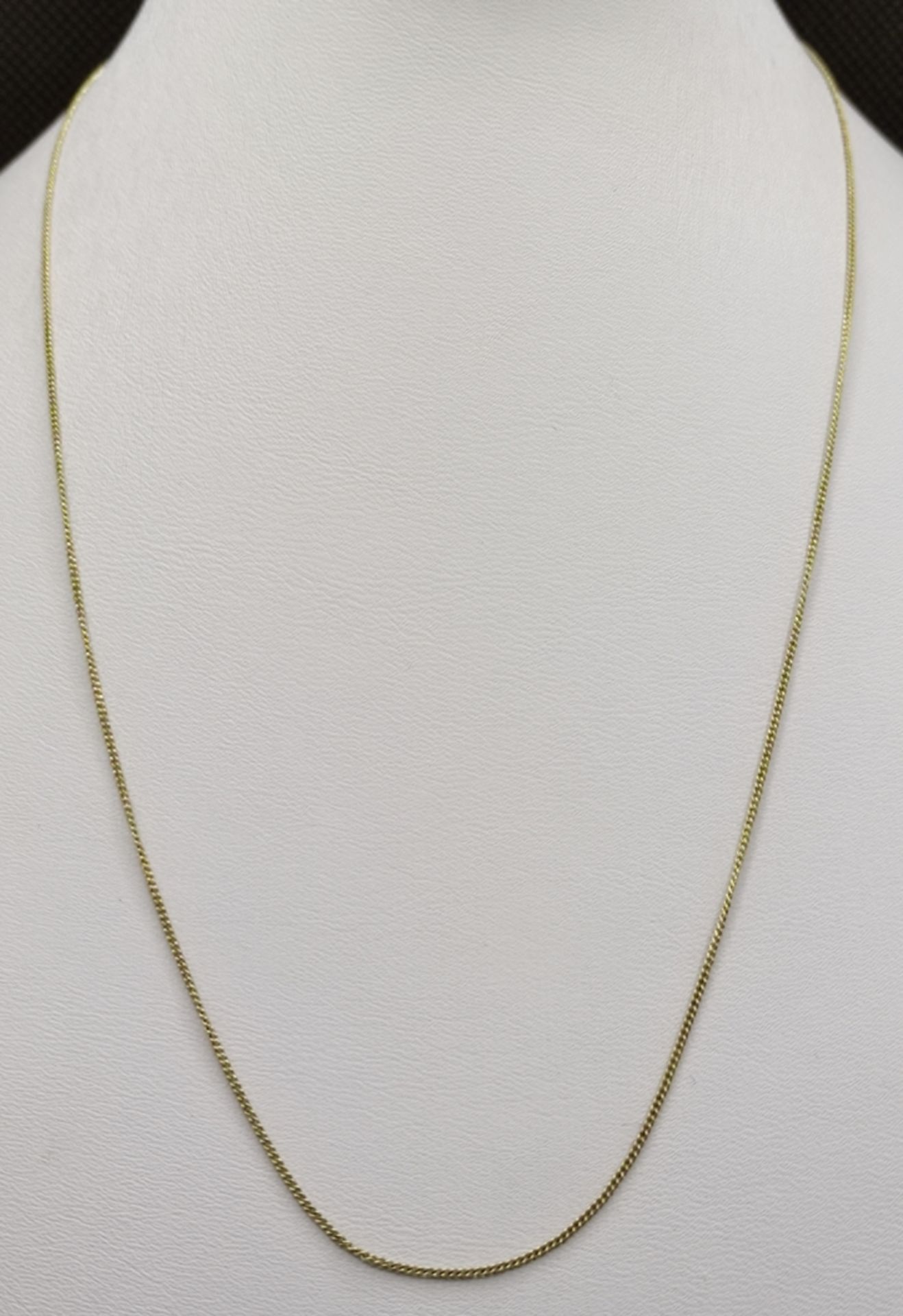 Halskette, Ringverschluss, 585/14K Gelbgold, 1,71g, Länge 44cm - Bild 2 aus 3