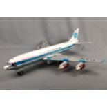 Passagier-Flugzeug, Pan America, Jet Clipper America, N707PA, Boeing, batteriebetrieben, Blech, Jap