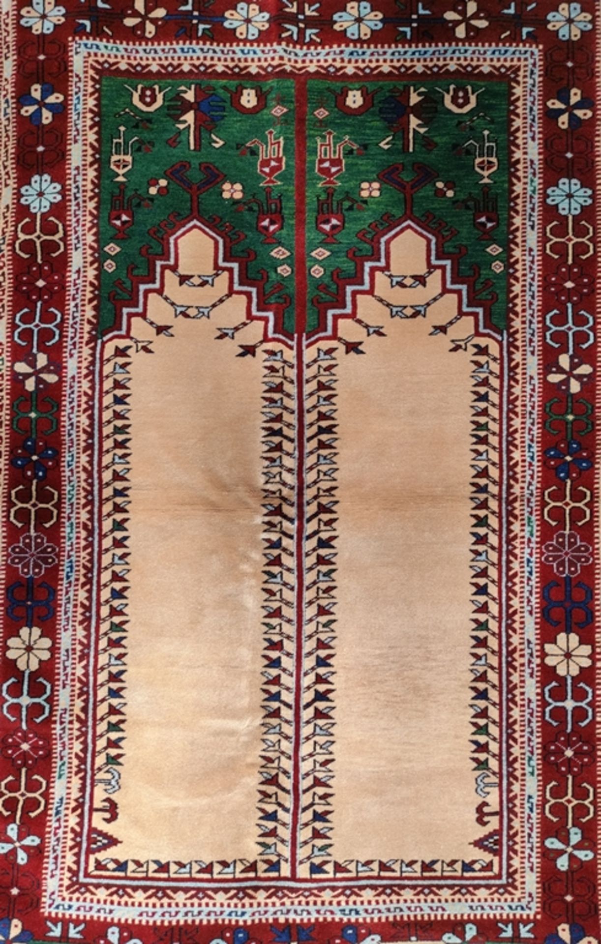 Prayer rug, Turkey, 200x124,5cm - Image 2 of 3