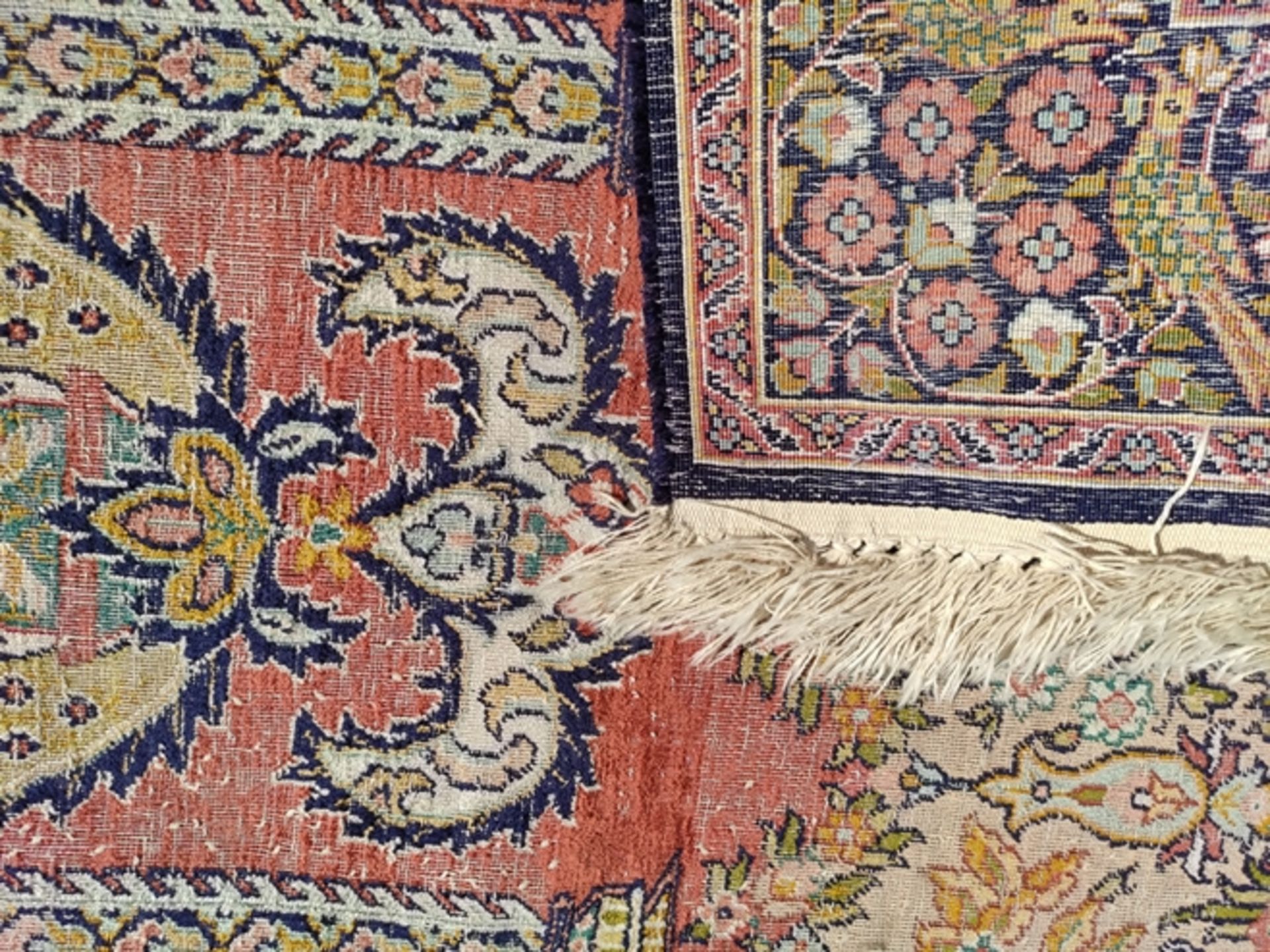 Carpet, cashmere, ghom design, 162 x 93,5 cm - Image 3 of 3