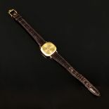 Rolex, Cellini, 750/18K Gelbgold, Handaufzug, rechteckiges Gehäuse mit abgerundeten Kanten, Ref. 37