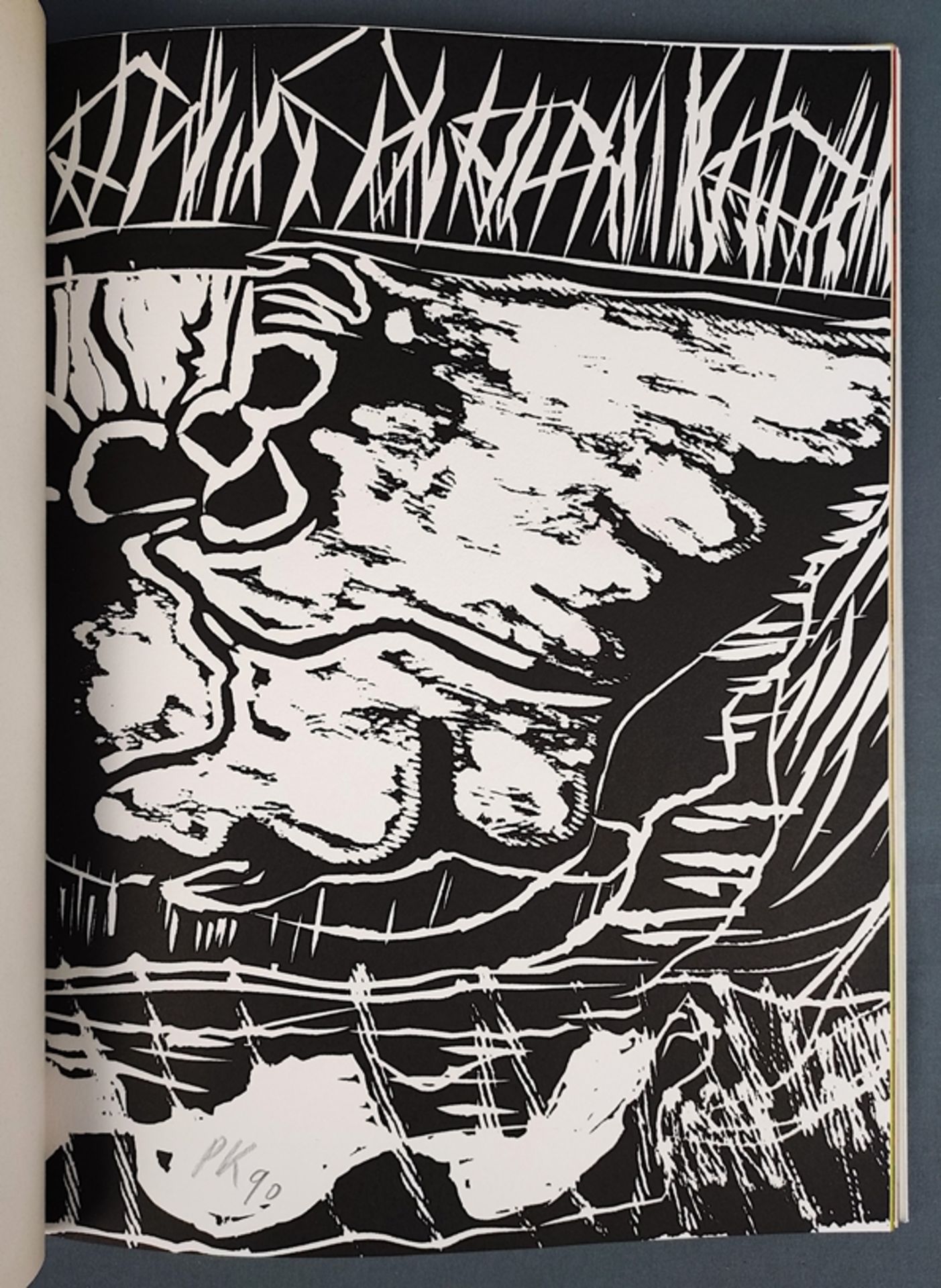 2 volumes "Krater und Wolke", consisting of no. 6 and no. 7, no. 6: Winkler, Ralf (A. R. Penck), ed - Image 5 of 12