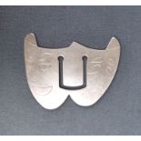 Tiffany, Paperclip/ Moneyclip, mit einer lachenden und einer weinenden Maske, Silber 925, 10,1g, ca