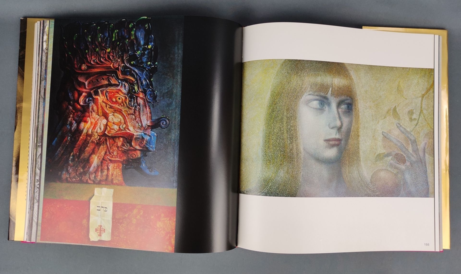 Hartmann, Richard P. (ed.) "Fuchs on Ernst Fuchs. Pictures and drawings from 1945- 1976 with an int - Image 5 of 8