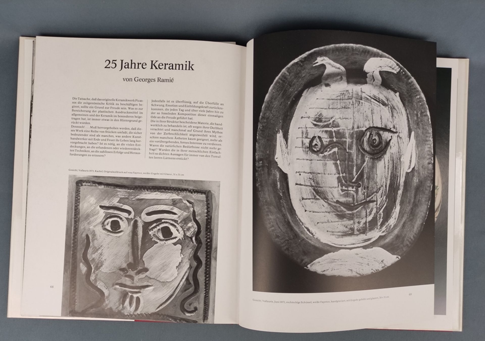 San Lazzaro, G. di (ed. ) "Hommage á Pablo Picasso", 136 pages, Ebeling, Wiesbaden 1976, with origi - Image 5 of 8