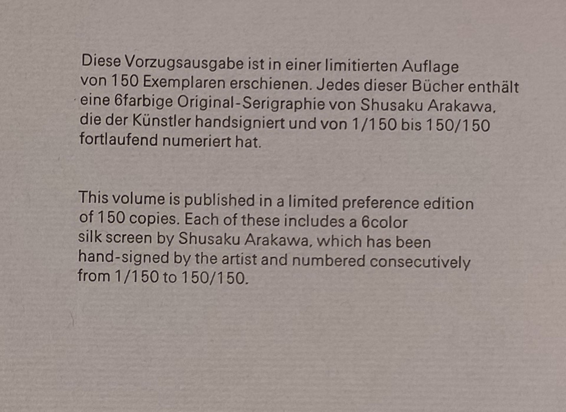 Two art volumes, consisting of "Horst Antes, Works, Collections: 1959 - 1995, Städtische Galerie im - Image 6 of 8