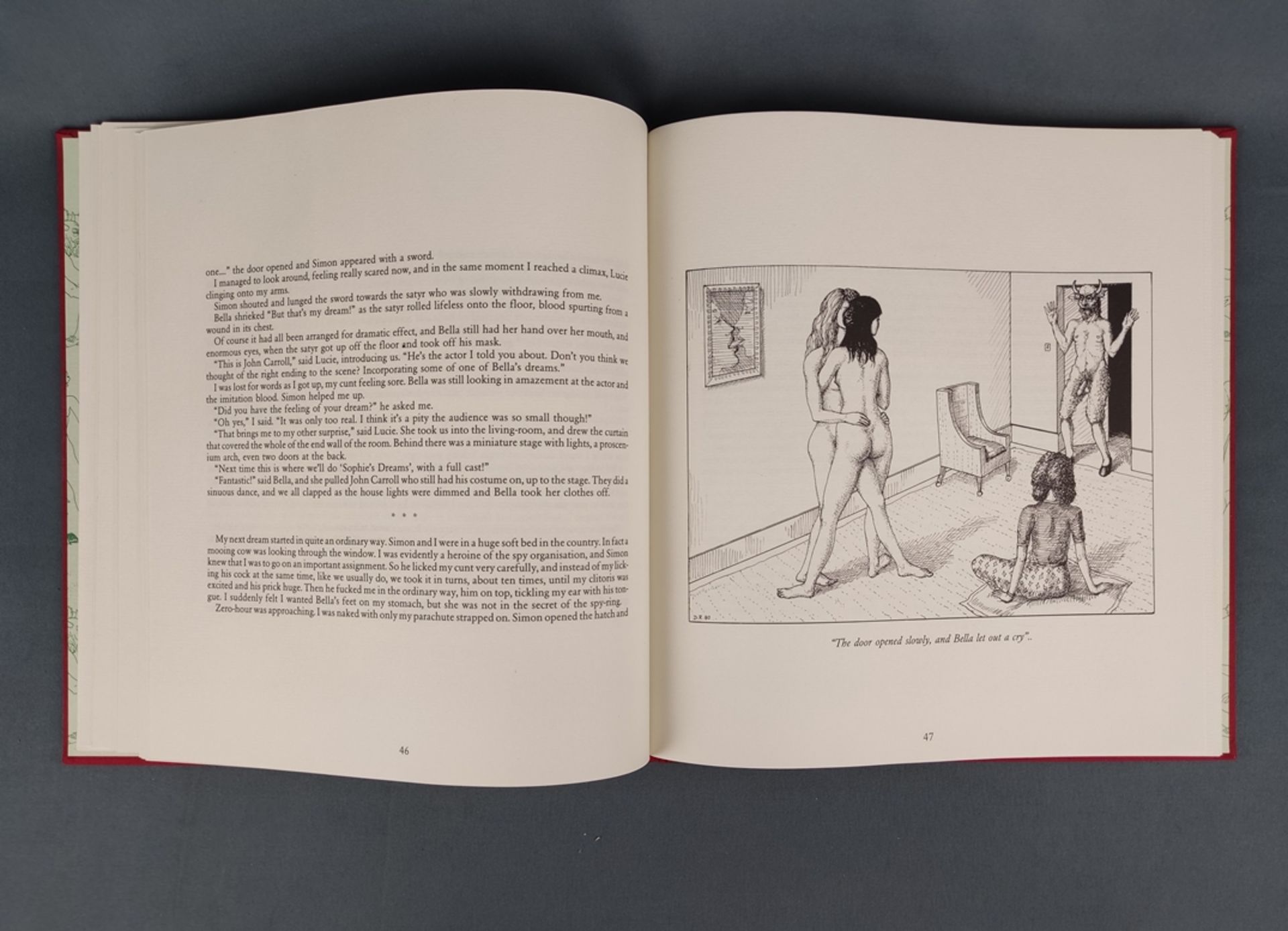 Erotica: Russel, David (20th/21st century) "Sophie's Dream Book", with illustrations by the author, - Image 6 of 6