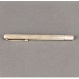 Thermometer in Stiftform, Silber 925, markiert JF, Länge 11,5cm, intakt/ funktionsfähig, in Verpack