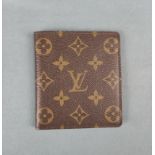 Louis Vuitton Kartenetui im Monogram Canvas, Vintage, mit Lederinnenfutter, insg. 10 Kreditkartenfä