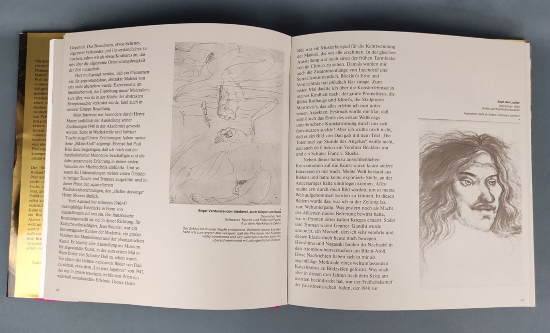 Hartmann, Richard P. (ed.) "Fuchs on Ernst Fuchs. Pictures and drawings from 1945- 1976 with an int - Image 3 of 8