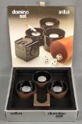 Dieter Rams "Domino Set", von Braun, 1970er Jahre, besteht aus drei Aschenbechern von unterschiedli