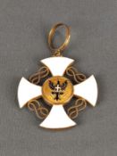 Italien Verdienstorden der Krone Italiens, Ritterkreuz, Maße 7,5x5cm *234/231/04(intern)