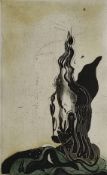 Brandstätter, Karl (1946 Lautz bei Villach) "Schatten", Werknummer 138, Exemplar 36/50, gedruckt vo