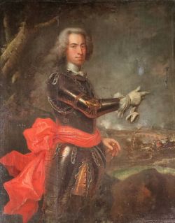 Wahl, Salomon Johann (1689 Chemnitz - 1765 Copenhagen) "Prince Eugene Francis of Savoy-Carignan", p