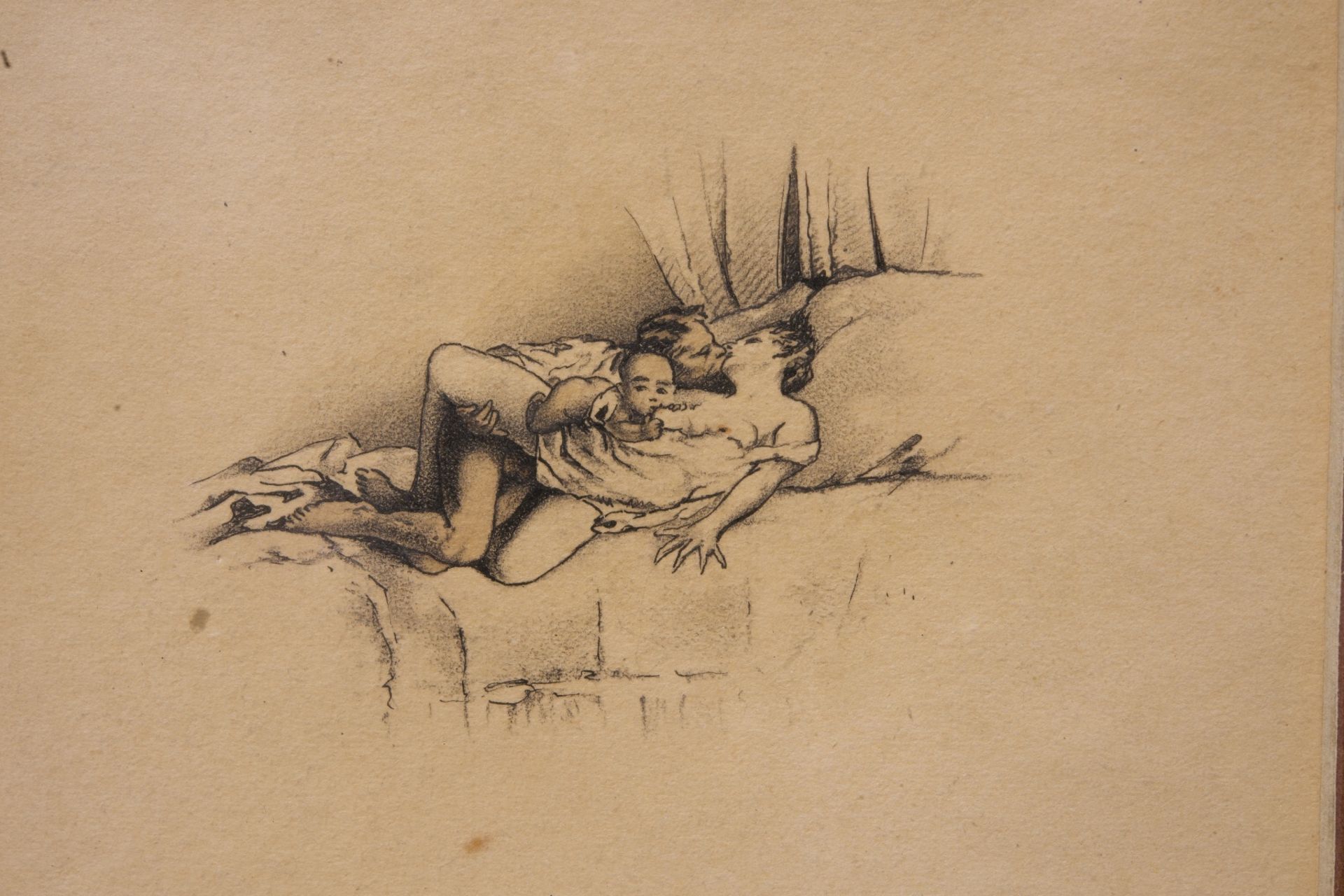Mihaly Zichy (1827-1906), Erotic Representation - Image 3 of 5