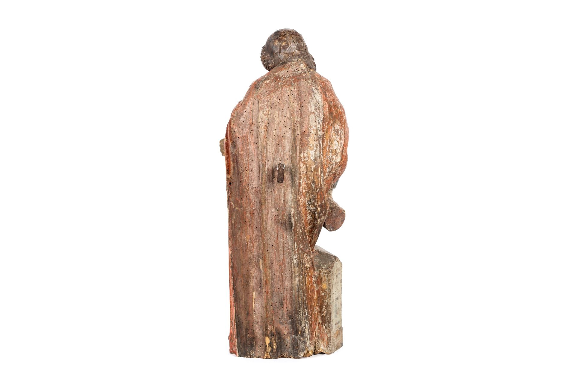 Wooden Statue Saint Florian - Image 3 of 3