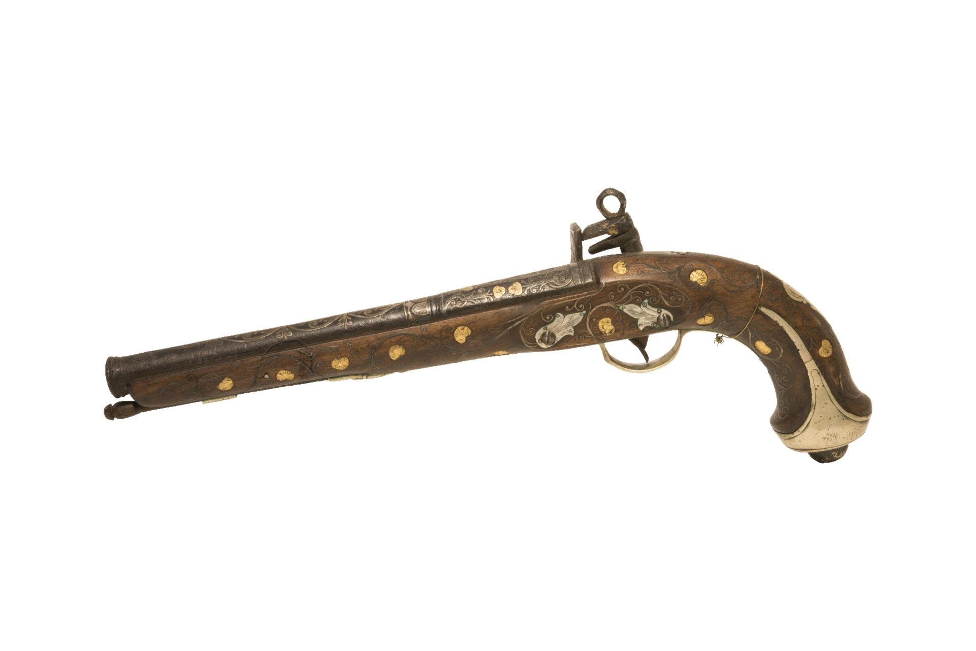 Elaborately Designed Dueling Pistol - Image 2 of 5