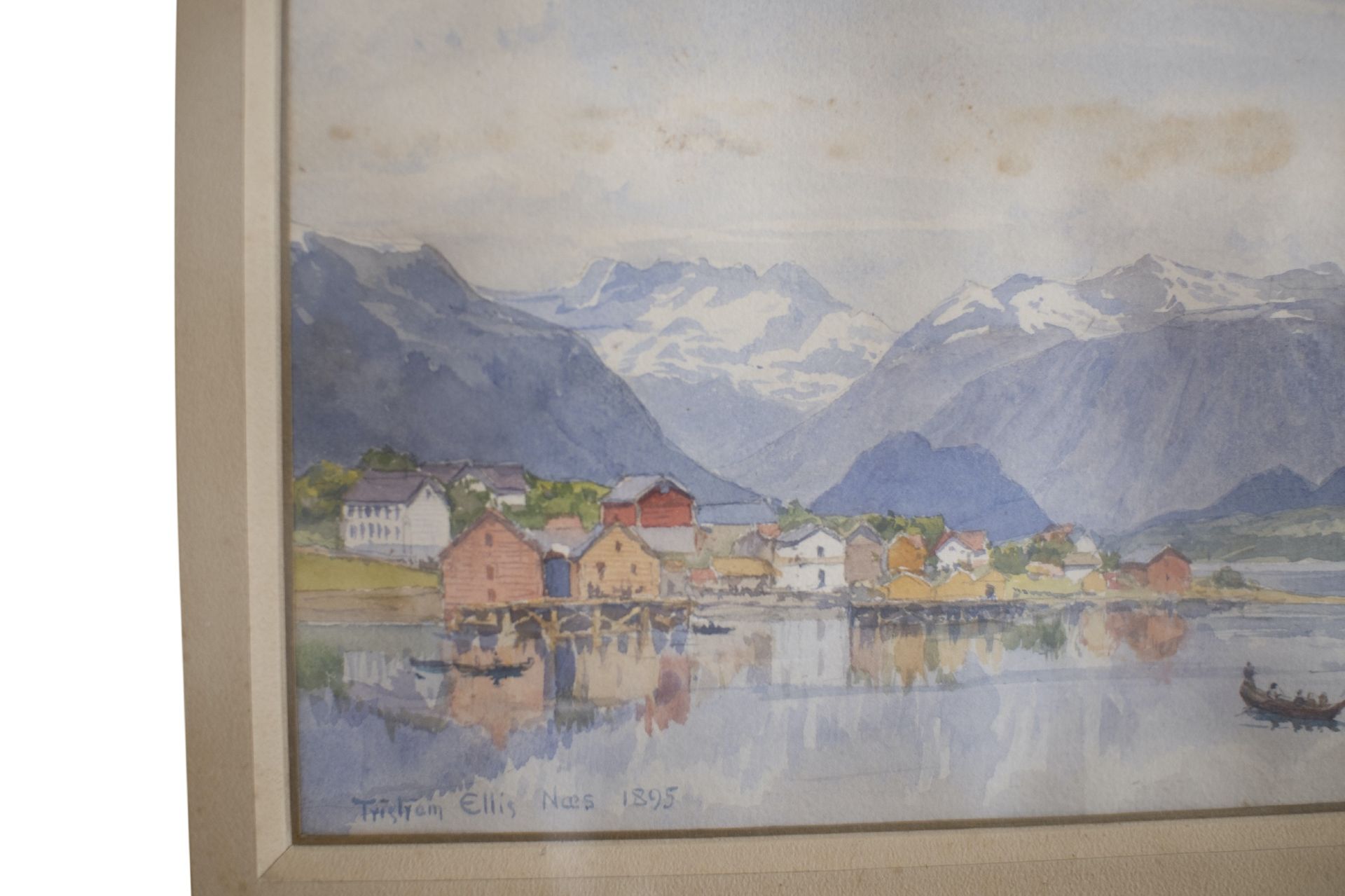 Tristam Ellis (1844-1922), Fiordlandschaft in Norwegen - Bild 3 aus 6