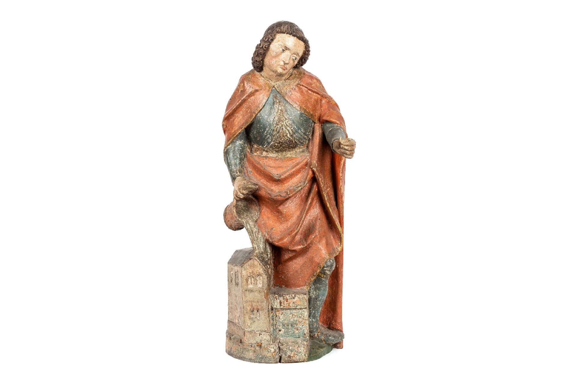 Wooden Statue Saint Florian