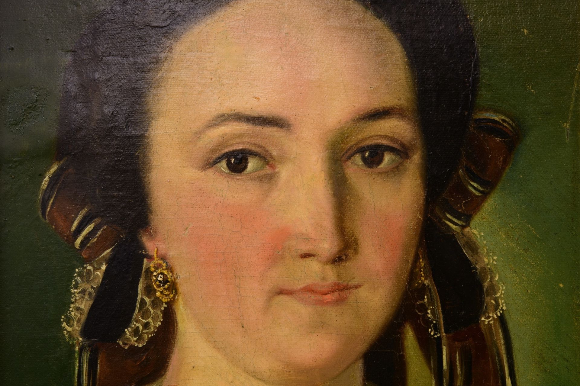 Maler des 20. Jahrhundert, Portrait einer Dame - Bild 3 aus 5