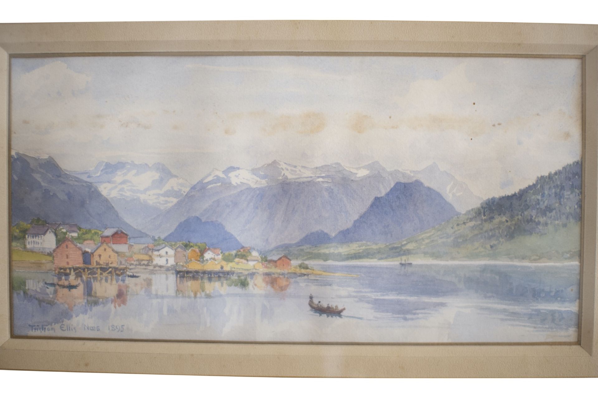 Tristam Ellis (1844-1922), Fiordlandschaft in Norwegen - Bild 2 aus 6