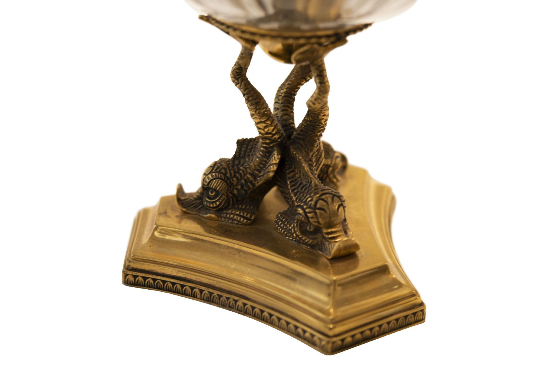 Faberge, Kaviarschale aus Messing | Faberge Caviar Bowl Made of Brass - Bild 4 aus 6