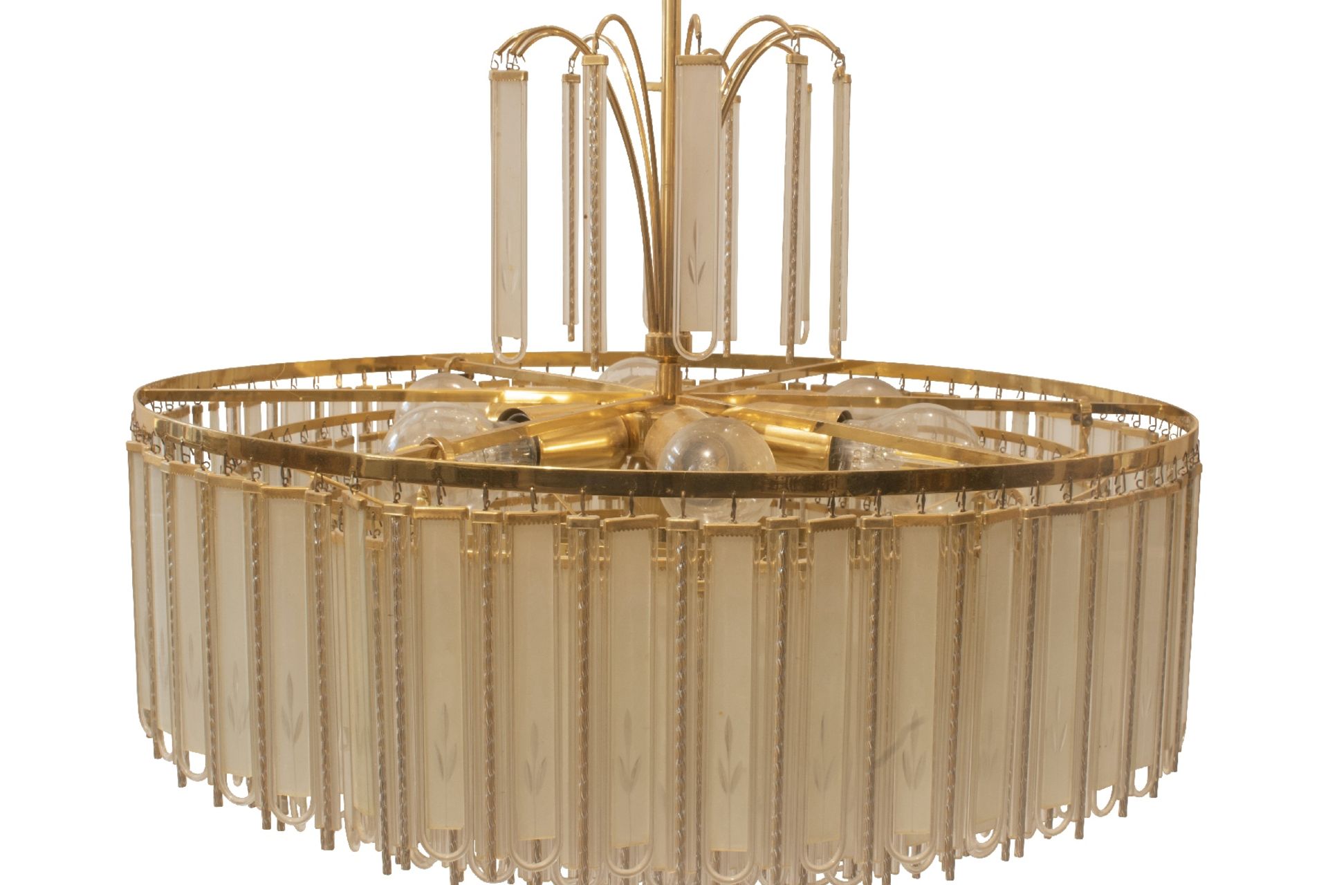 Deckenluster, 2. Haelfte 20. Jahrhundert | Ceiling Chandelier, 2nd Half 20th Century - Bild 2 aus 5