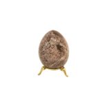 Ei mit Sockel aus Calico Jasper | Egg with Base from Calico Jasper