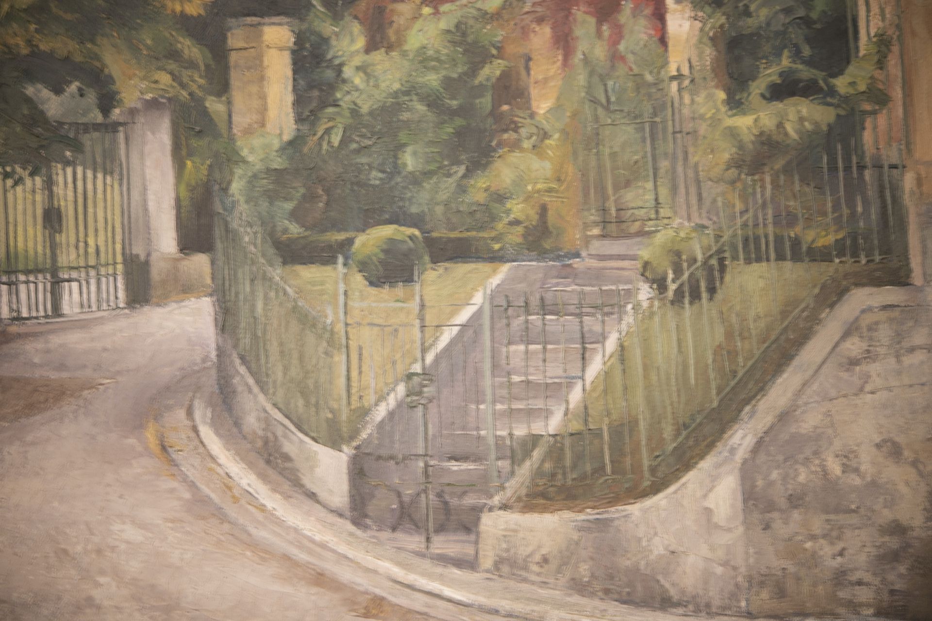 Max Neuboeck (1893–1960), Hausansicht mit Straße, 1944 | Max Neuboeck (1893–1960), House View with S - Bild 3 aus 10