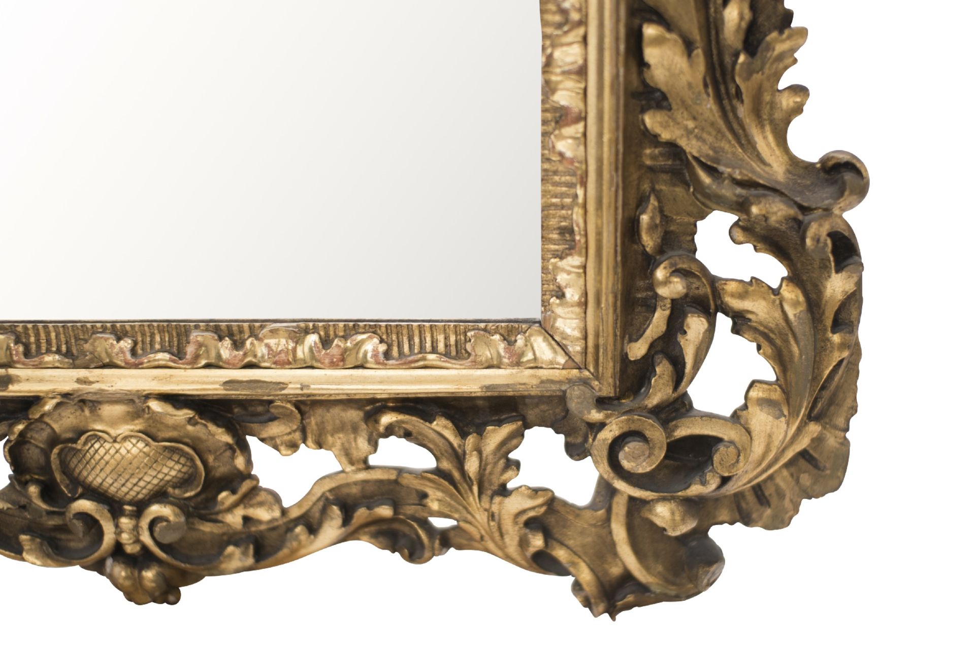 Barockstil Salonspiegel, 19. Jahrhundert | Baroque Style Salon Mirror, 19th Century - Bild 5 aus 6