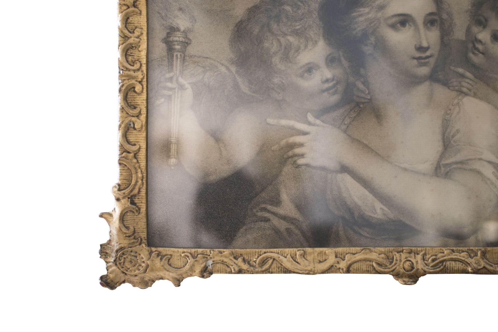 Kuenstler des 18. Jahrhundert, Dame mit zwei Amouren | Artist of the 18th century, Lady with Two Lov - Bild 4 aus 5